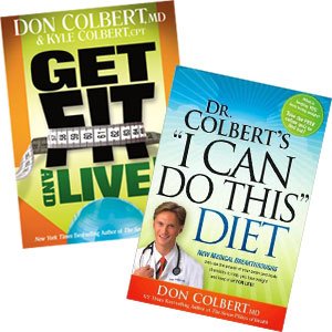 Health and Fitness Package 2 Books by Dr Don Colbert