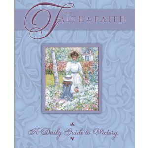 From Faith to Faith Blue Female Cover Hardback Daily Devotional