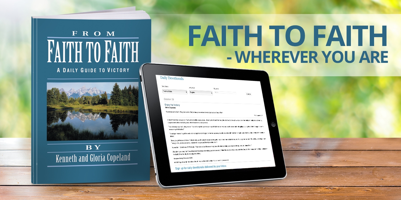 Faith To Faith, Pursuit of His Presence Devotional Link Image