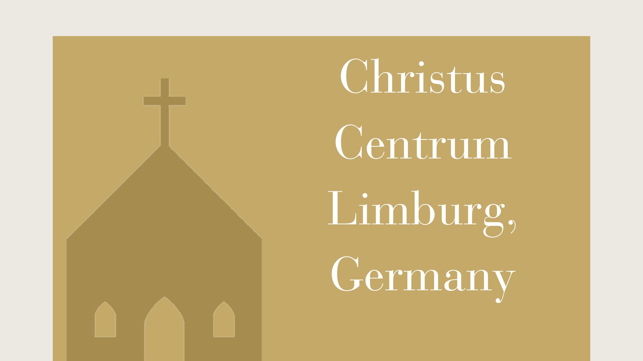 Christus Centrum Limburg, Germany