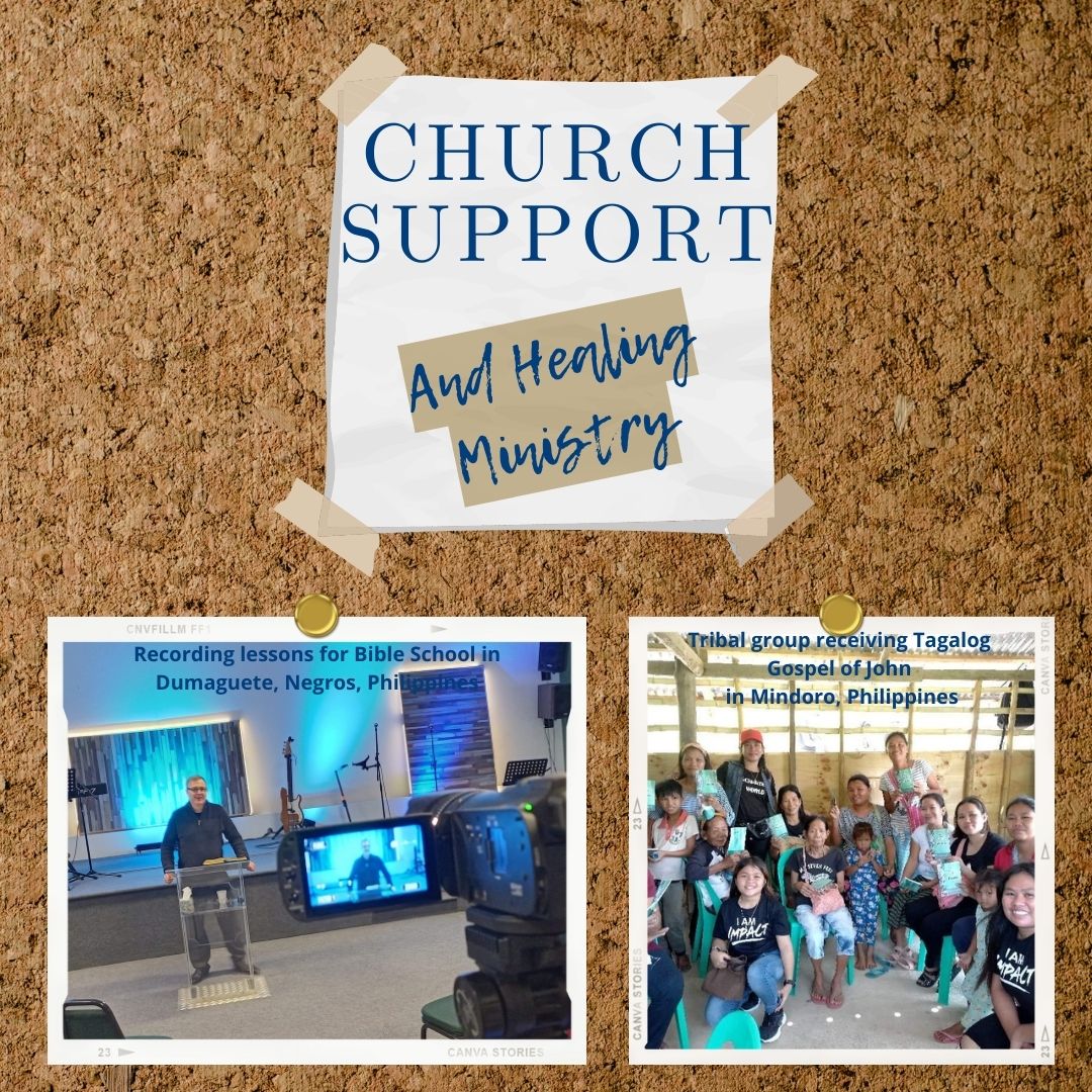 Church support and healing ministry