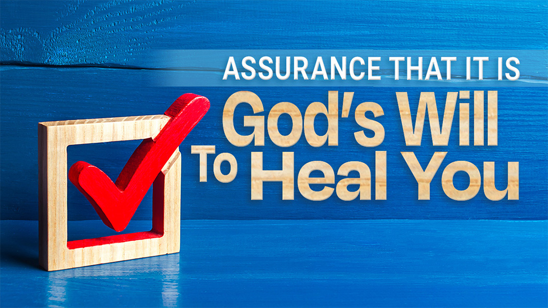 God's Will To Heal You
