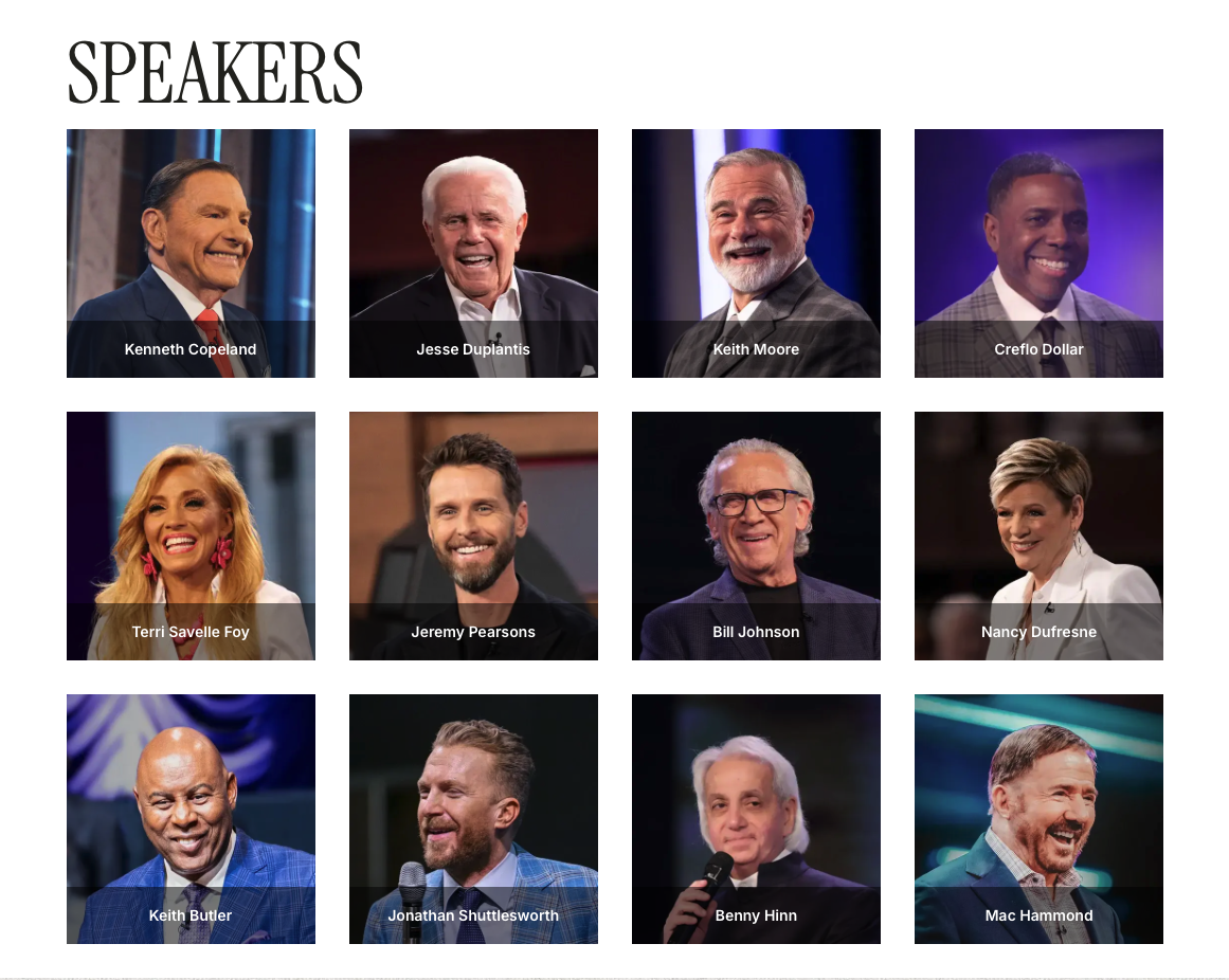 SWBC 2026 Speakers